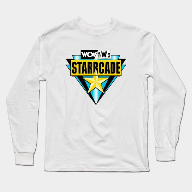 WCW Starrcade 98 Long Sleeve T-Shirt by Authentic Vintage Designs